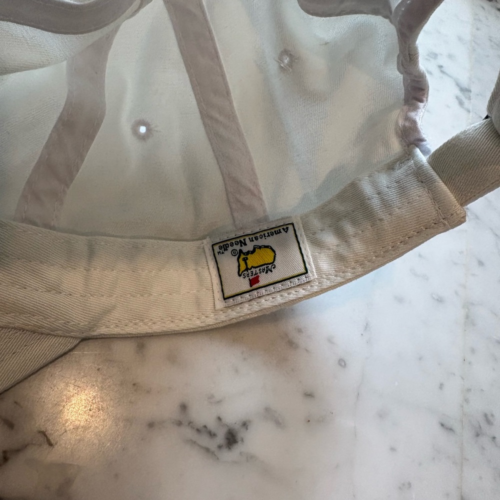 White Masters Golf Hat- small fit - Picture 11 of 13